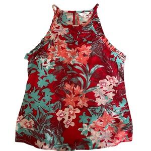 Candies Floral Halter Style Shirt